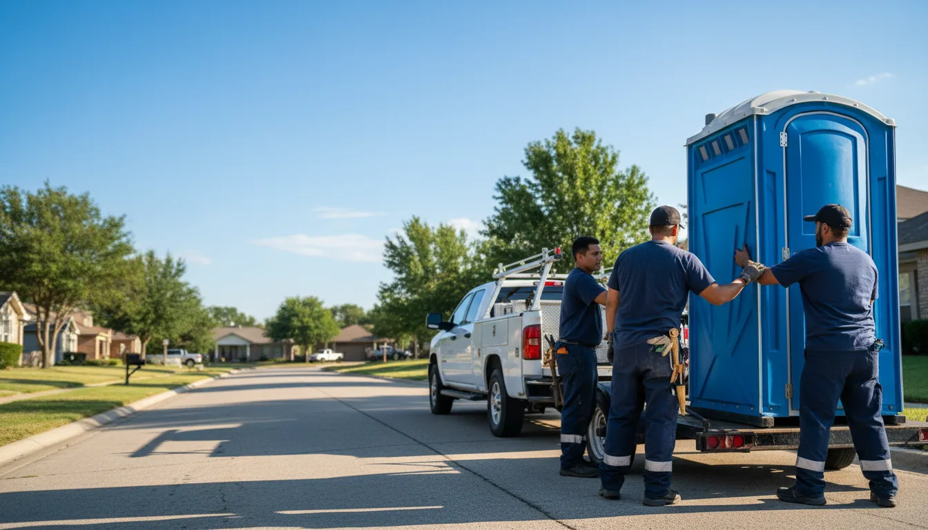 Portable Toilet Rental in West Chicago, IL near me